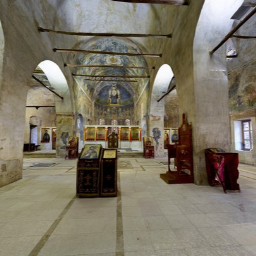 Interior St. Sophia church photogrammetry scan