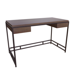 Studio Desk Espresso  Metal - 100630