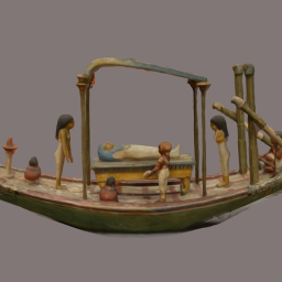 Egyptian Boat from Ancient Lives