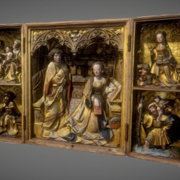 Small triptych
