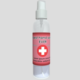 hand sanitiser spray