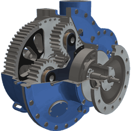 Gearbox Propeller Turbine