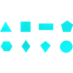 Lines of Symmetry in Geometrical Shapes