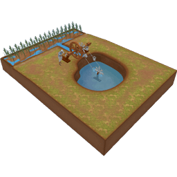 Traditional Irrigation Method - Chain Pump