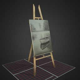 3D_Prop_Easel
