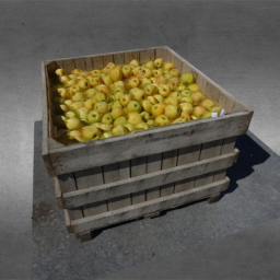Bin of Golden Delicious