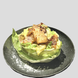 Lettuce bowl salad by Chef Yoshida