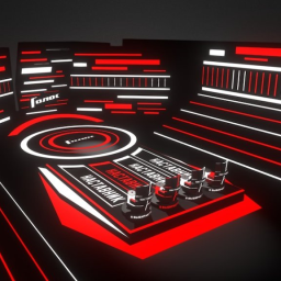 &quot;The Voice&quot; stage.Golos