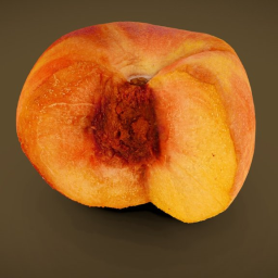 Cut Yellow Peach