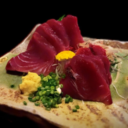 Jian noCi Shen :sashimi of bonito