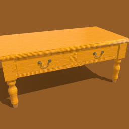 Lounge Table With Drawers
