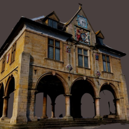 Guildhall, Peterborough, UK. 3D scan