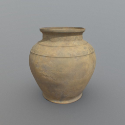 Old Pottery Jar 30x30x31