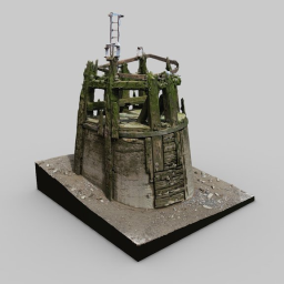 Thames Doplhin Mooring Structure