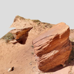 Large Sandstone rock in Redcliffs Nature Reserve