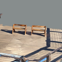Boardwalk Benches at Bluff Lake Nature Center