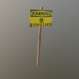 Panneau Biohazard