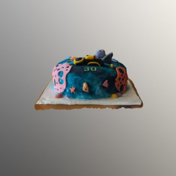 Ocean Birthday Cake