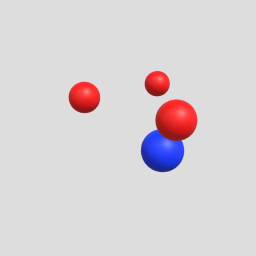 NH2 to NH3 animated Molecule
