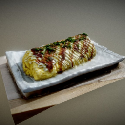Japanese-style rolled omelette