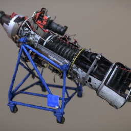 Turbo schaft engine Ivchenko AL-20