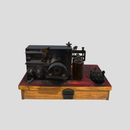 Morse code telegraph device