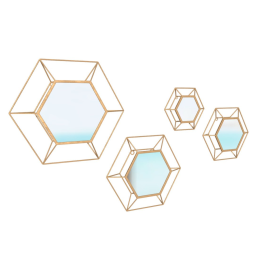 Set Of 4 Mirrors Antique - A10673
