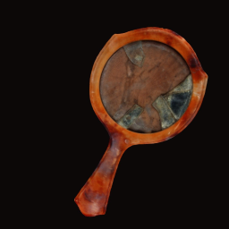 Handheld Bakelite Mirror