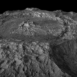 Moon - Petavius crater