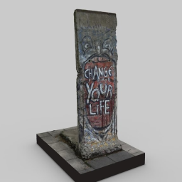 Change Your Life Berlin Wall Section