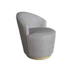 Zoey Arm Chair Gray Velvet - 101198
