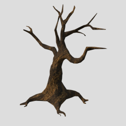 Single Dry Tree