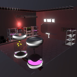 A biology amp; mycology research facility