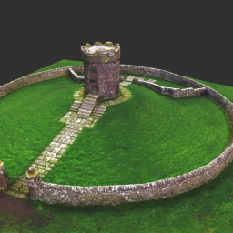 Carnegy Temple - Lour, Angus | Drone 3D Scan
