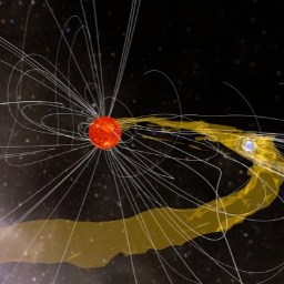 MHD simulation of a star with a hot Jupiter