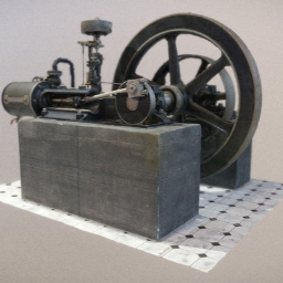 Steam engine - slide distribution system Rider