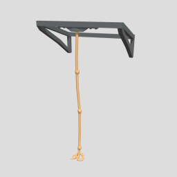 FREE LowPoly Crossfit - Rope climbing