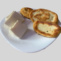 Mchadi and cheese