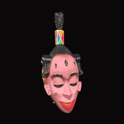Guro People Ceremonial Dance Mask