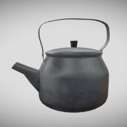 Old Soviet army teapot