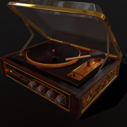 old recordplayer