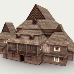 Zablud&#243;w - Synagoga drewniana  Wooden synagog