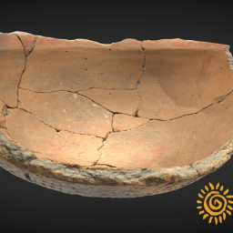 Mission Red Filmed Reconstructed Pot