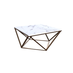 Tintern Coffee Table Stone  A. Brass - 100657