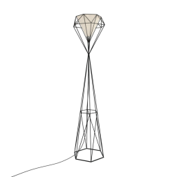 Delancey Floor Lamp Black - 56087