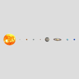 Orbiting Solar System