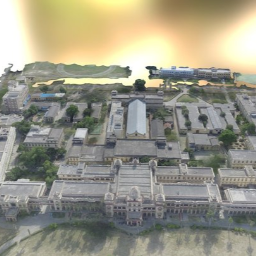 IIT BHU Varanasi 3D Model using Aerial Mapping