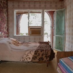Countryside house room