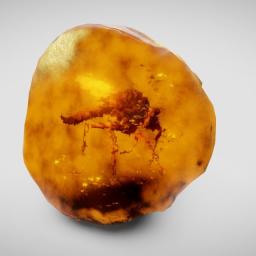 Real-time Refraction Demo: Mosquito in Amber