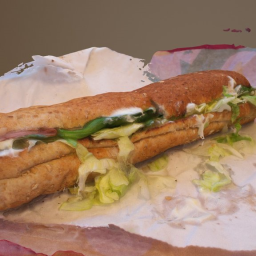 Turkey Melt from Subway